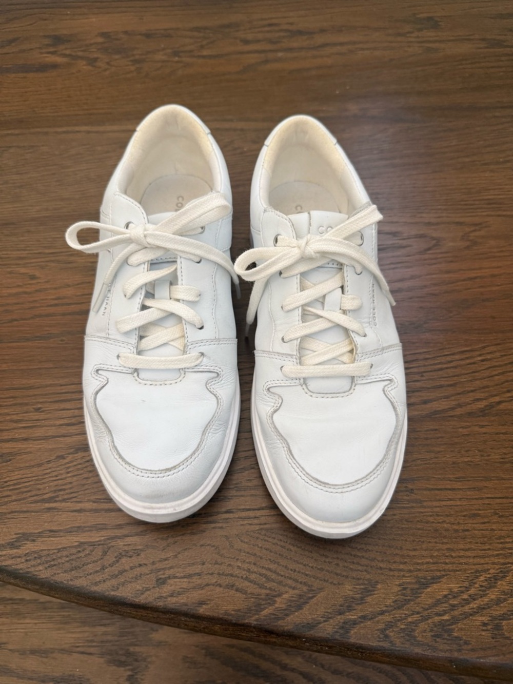 Cole Haan White Leather Women’s Sneakers